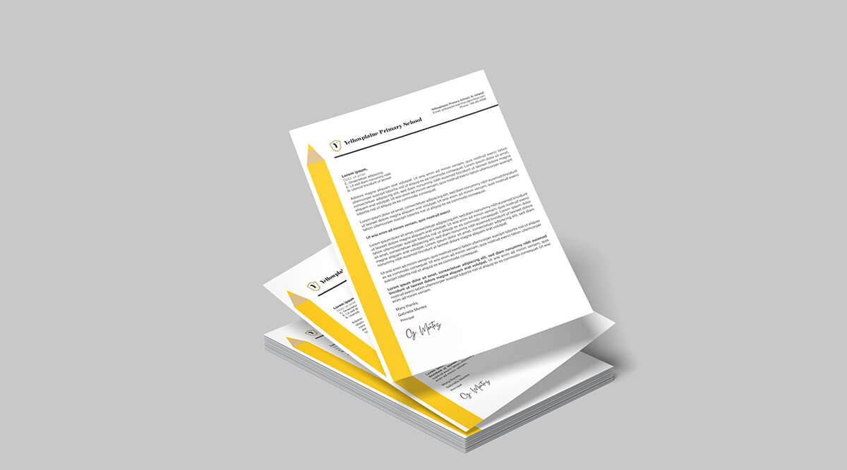 School Letterheads